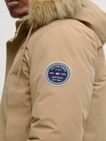 Parka invernale 'JJCAMP' di JACK & JONES in beige