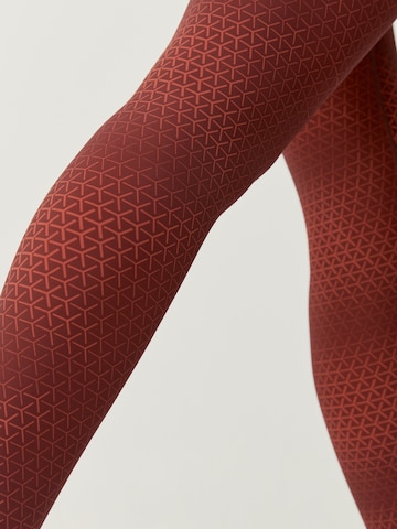 Born Living Yoga Skinny Sportbroek 'Yuto' in Rood