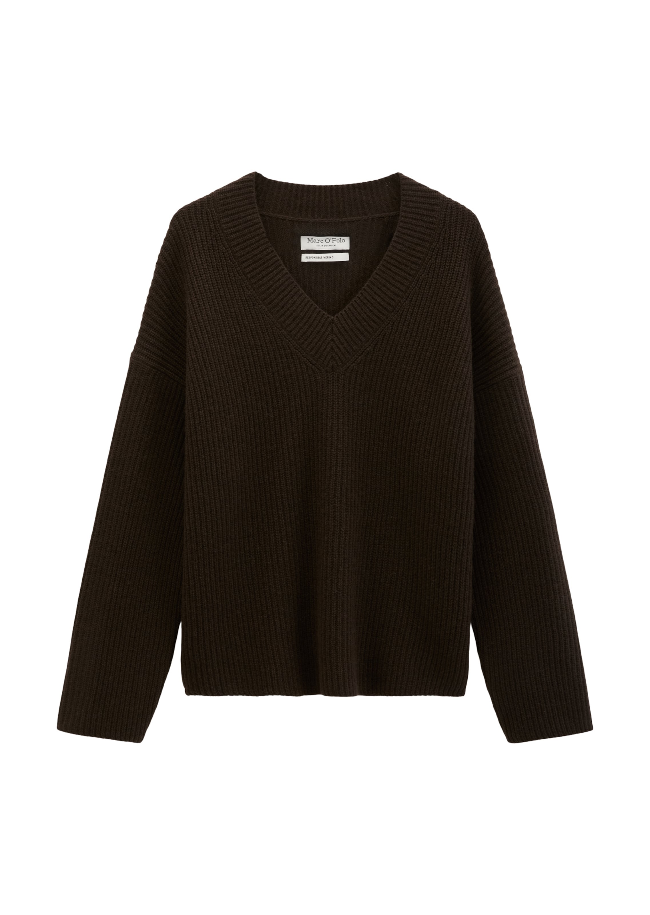 Marc O'Polo Pullover in Braun: Vorderseite