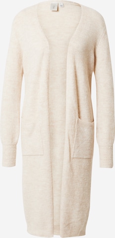 Cardigan 'Julietta' Y.A.S en beige : devant