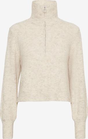 VERO MODA Trui 'Poppy' in Beige: voorkant