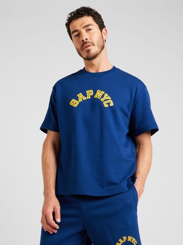 Sweat-shirt GAP en bleu : devant