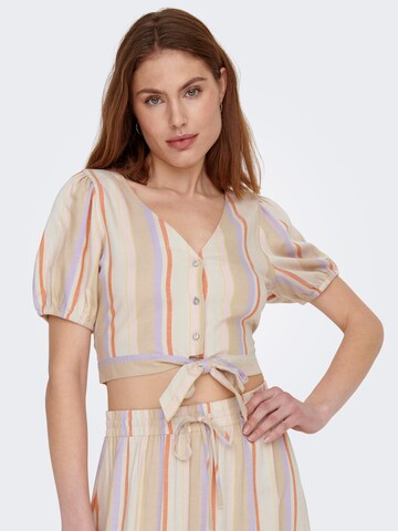 ONLY - Blusa 'TINE' en gris: frente