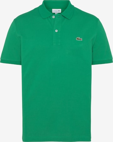 LACOSTE Slim Fit Poloshirt in Grün: predná strana