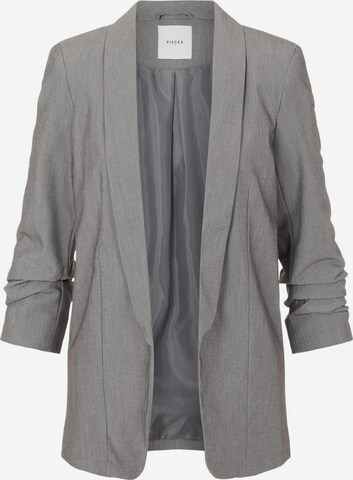 PIECES Blazer 'Bosella' in Grey: front