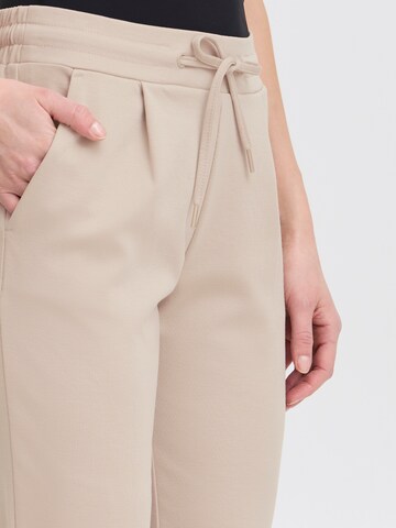 Effilé Pantalon 'KATE' ICHI en beige