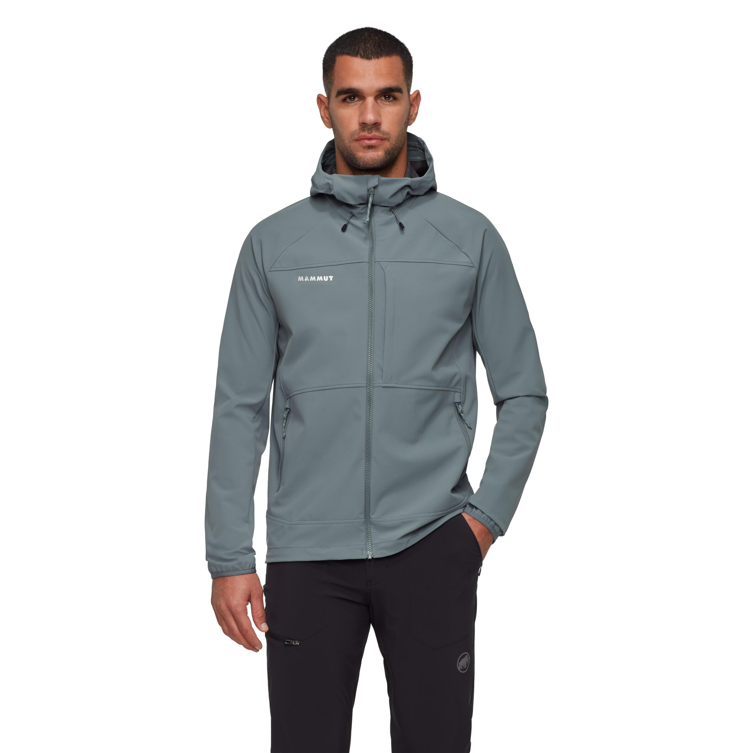 MAMMUT Outdoor jacket 'Ultimate Comfort' in Blue: front