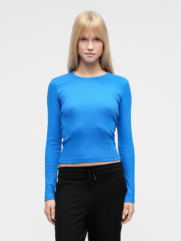 VERO MODA Тениска 'VMCHLOE' в синьо: отпред