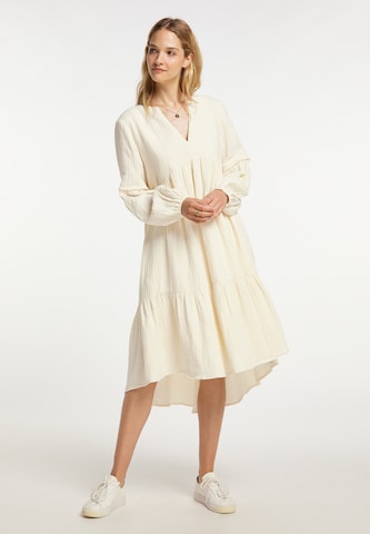 DreiMaster Vintage Klänning i vit