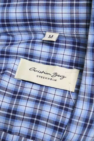 Christian Berg Button-down-Hemd M in Blau