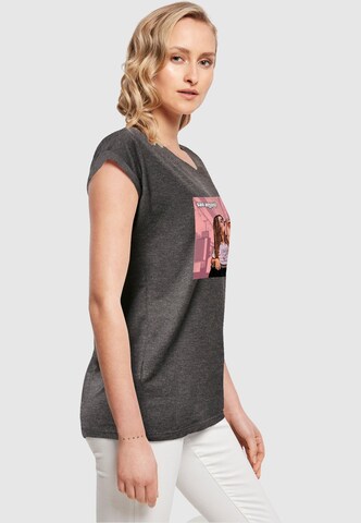 Merchcode T-Shirt 'Grand - San Antonio' in Grau