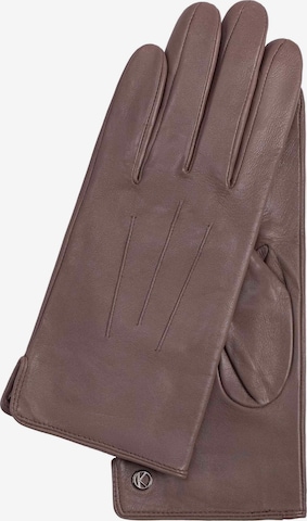 KESSLER Full Finger Gloves 'CARLA' in Grey: front