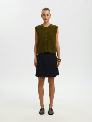 Cardigan 'SLFLulu' SELECTED en vert