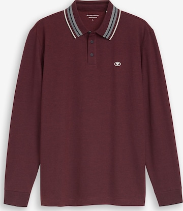 TOM TAILOR Shirt in Rood: voorkant