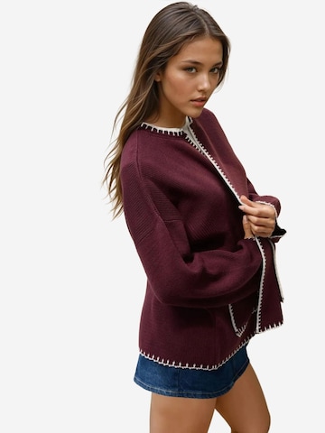 Hiccup Strickjacke in Braun