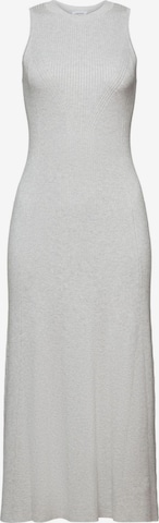 ESPRIT Gebreide jurk in Grijs: voorkant