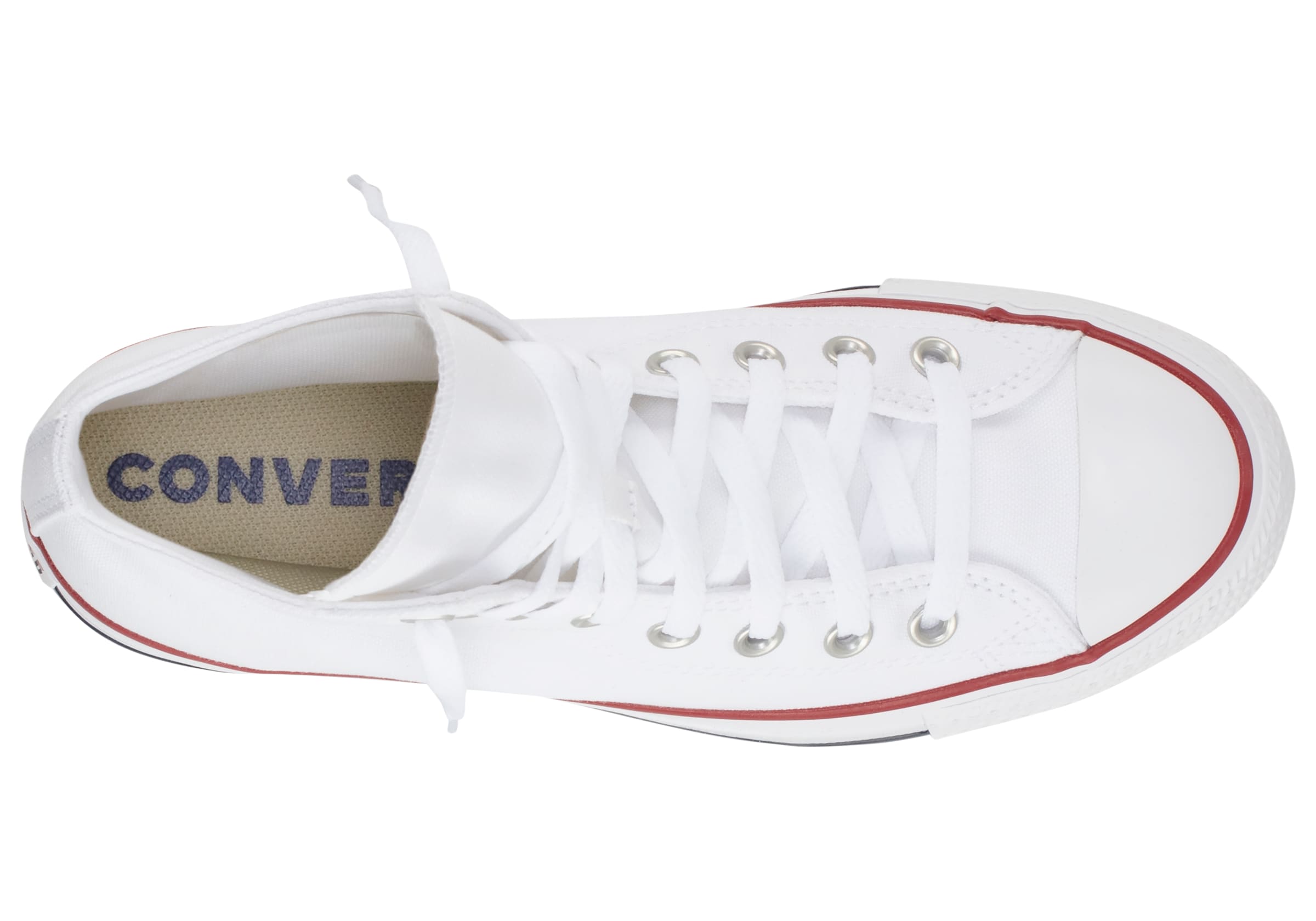 CONVERSE Magas szárú sportcipők 'Chuck Taylor All Star Classic' - fehér