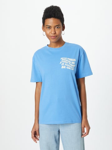 T-shirt 'Dear Person' Edikted en bleu : devant