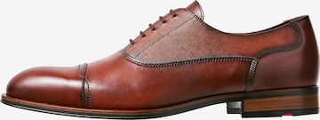 LLOYD Lace-Up Shoes 'SANTIAGO' in Brown: front