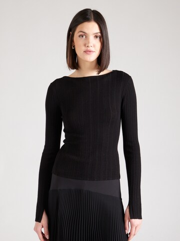 & Other Stories - Camiseta en negro: frente