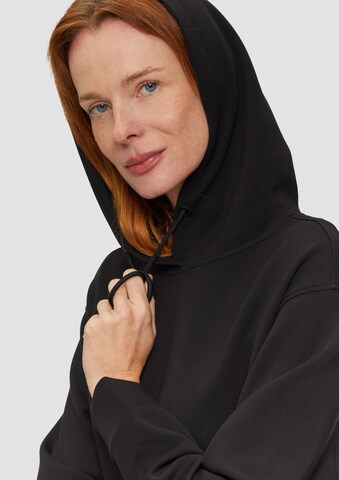 s.Oliver Sweatshirt in Schwarz