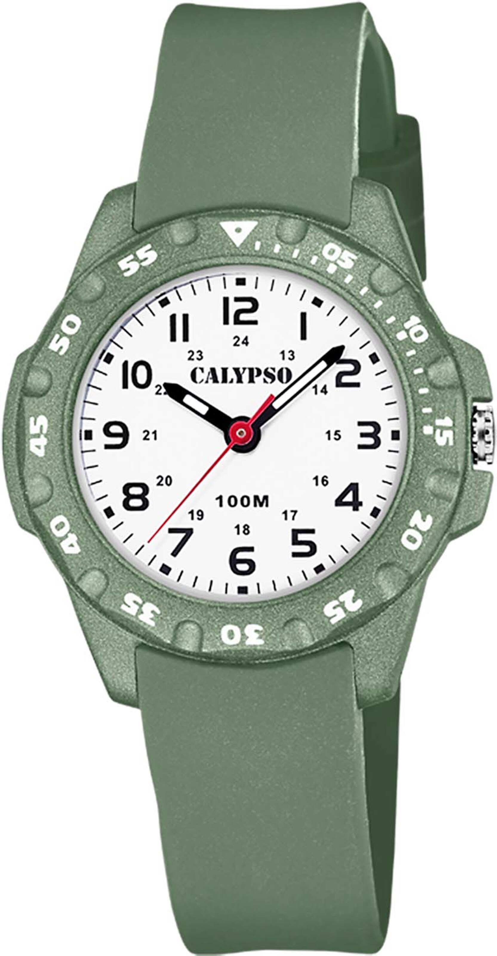CALYPSO WATCHES Analog Watch in Green: front