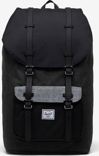 Herschel Rucksack 'Little America' in hellgrau / dunkelgrau / schwarz, Produktansicht