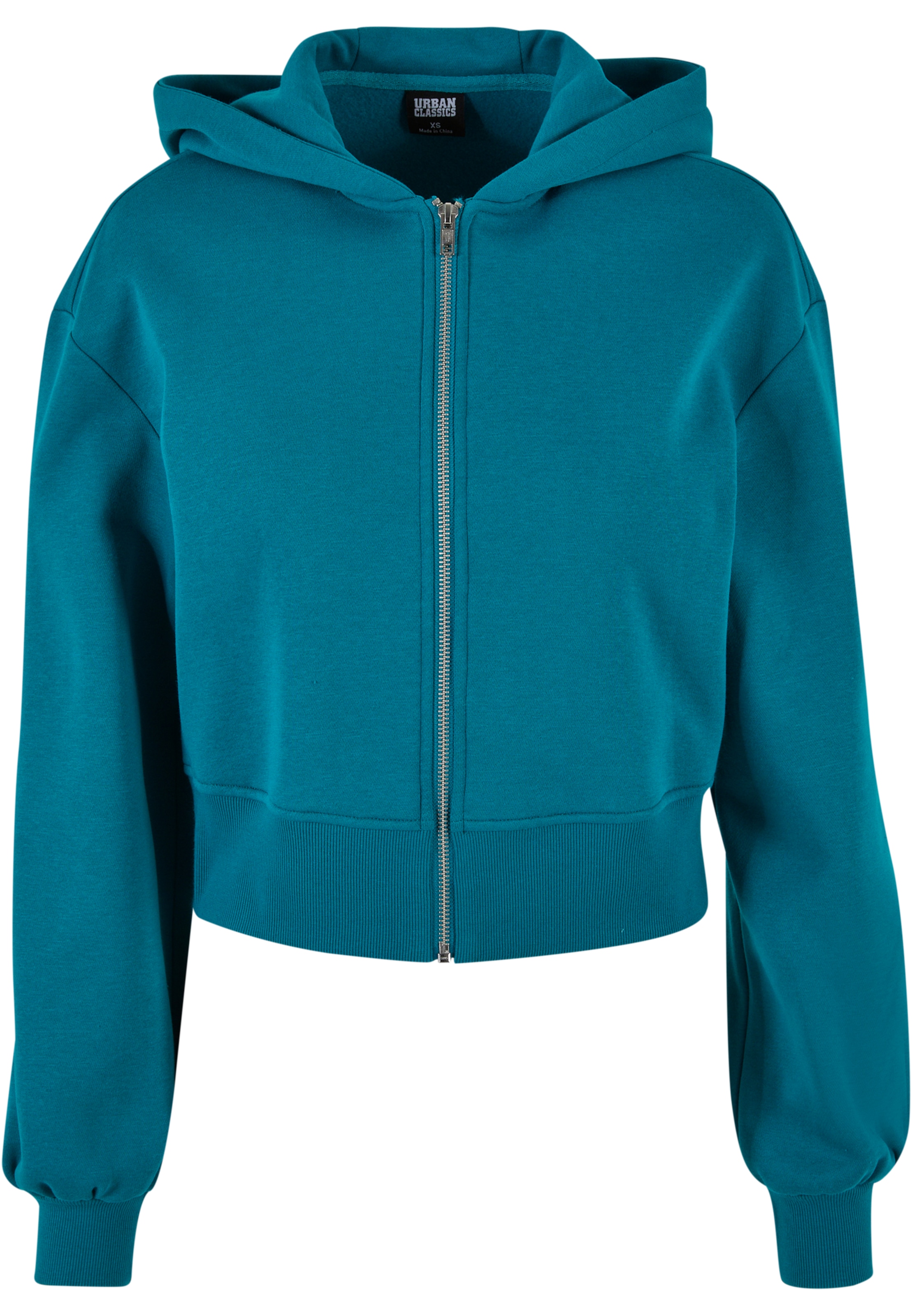 Urban Classics Sweat jacket in Blue: front