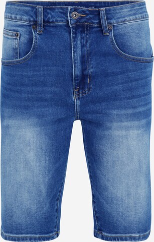 Coupe slim Jean AÉROPOSTALE en bleu : devant