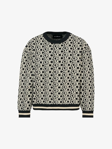 John Richmond Trui 'Guillo' in Zwart: voorkant