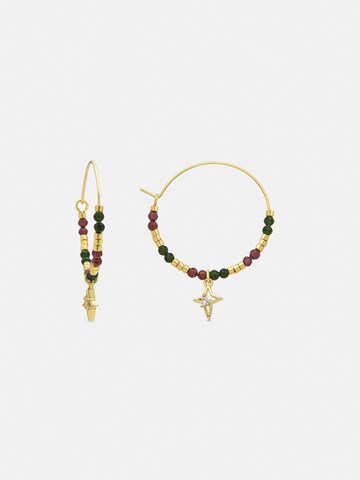 Luxenter Earrings 'Paila' in Gold: front
