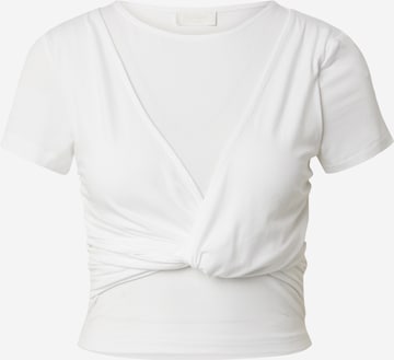 T-shirt LeGer by Lena Gercke en blanc : devant