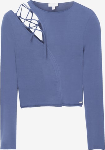 Pull&Bear Shirt in Blau: predná strana