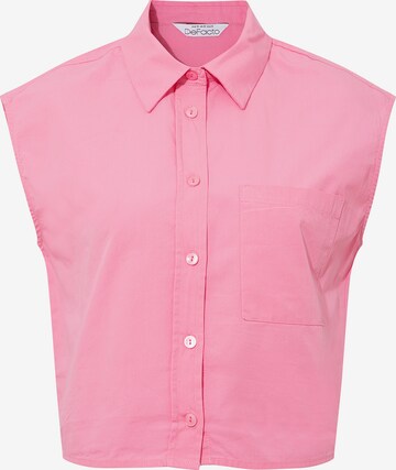 DeFacto Bluse in Pink: predná strana