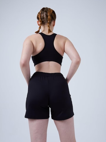 SPORTKIND Loosefit Sporthose 'Bermuda Shorts'‌‌‌‌‌‌‌ in Schwarz