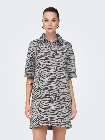 ONLY Kleid 'ONLGRY' in Grau: Vorderseite