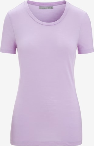 ICEBREAKER - Camisa funcionais em roxo: frente