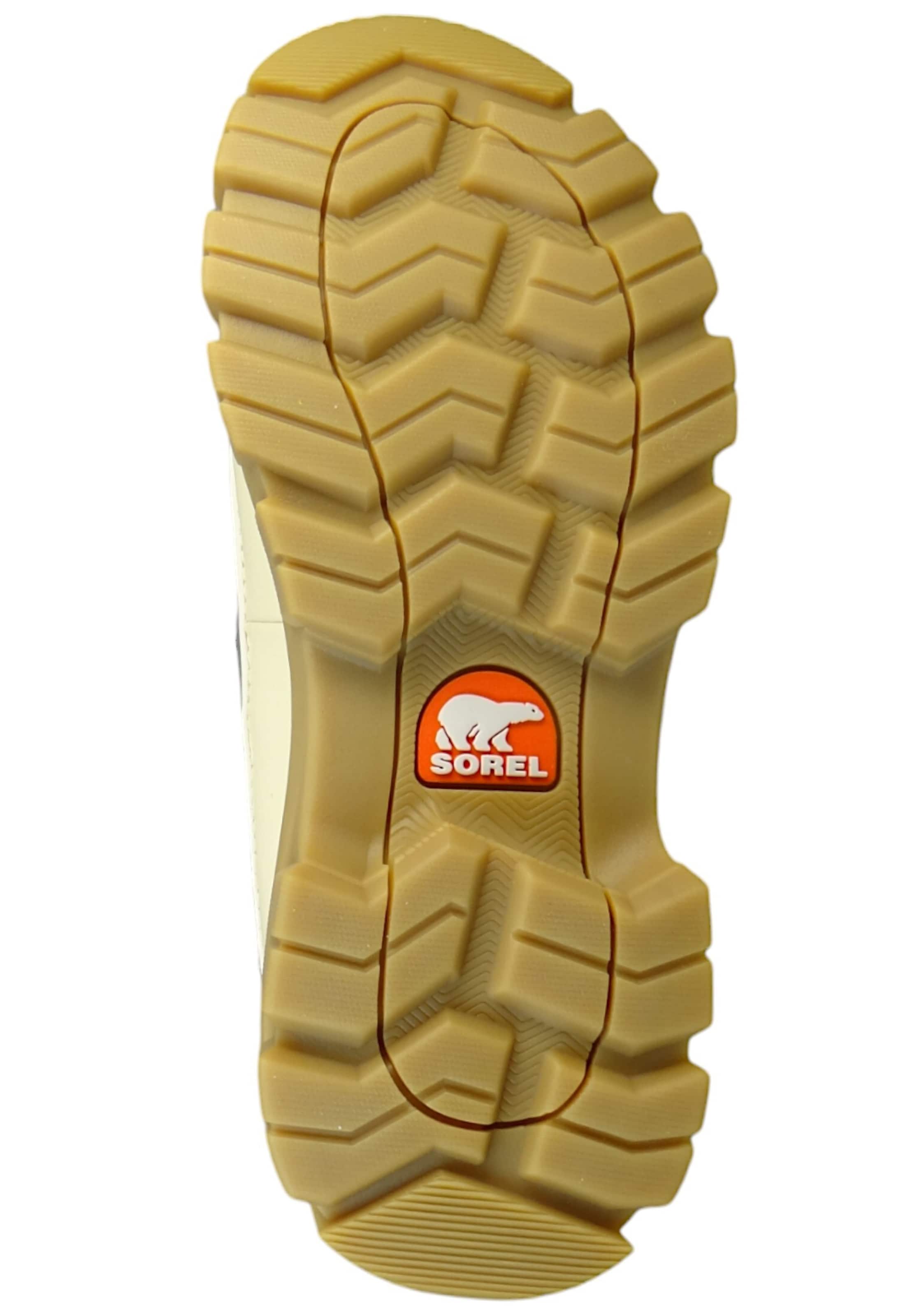 SOREL Lace-up bootie 'Torino V' in Beige