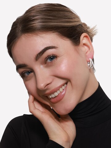 Heideman Earrings 'Marla' in Silver: front