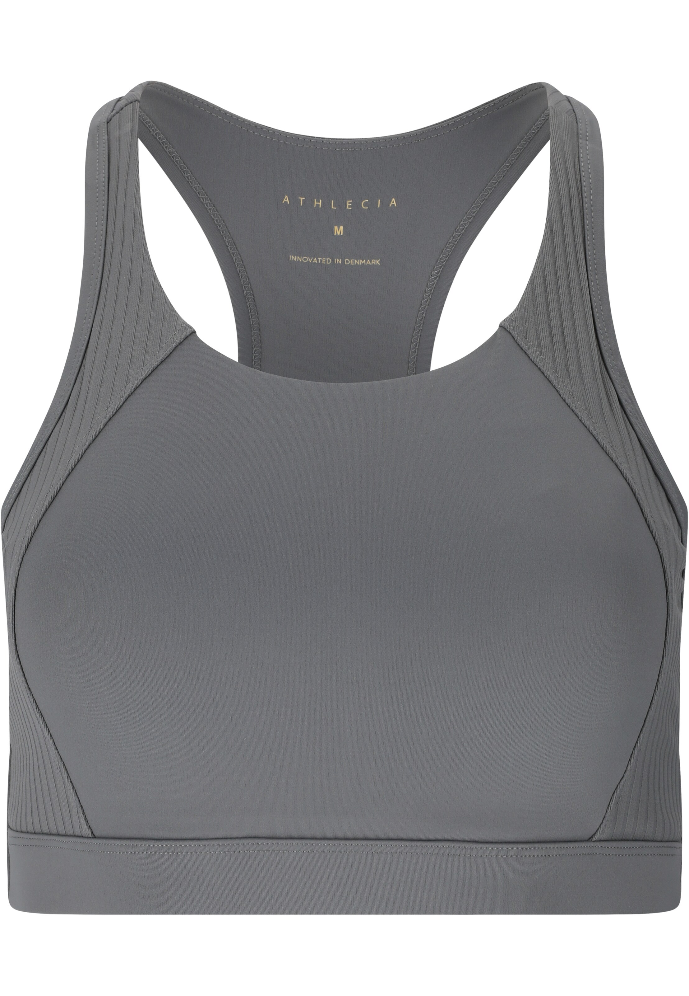 Athlecia Sport-BH 'Aliya' in Grau: Vorderseite