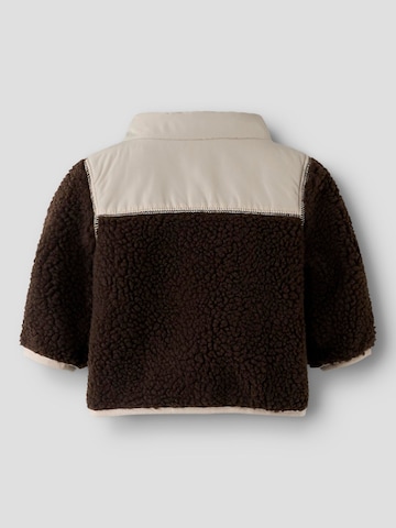 Giacca di pile di NAME IT in marrone