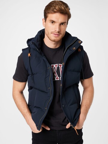 Superdry Bodywarmer 'Everest' in Blauw: voorkant