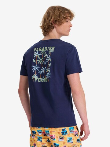 T-Shirt 'Paradise' WESTMARK LONDON en bleu : devant
