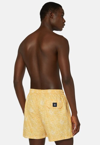 Shorts de bain Boggi Milano en jaune