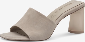 Tamaris Mule in Grey: front
