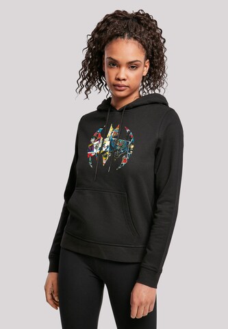 F4NT4STIC Sweatshirt ' Batman Comic ' in Black: front