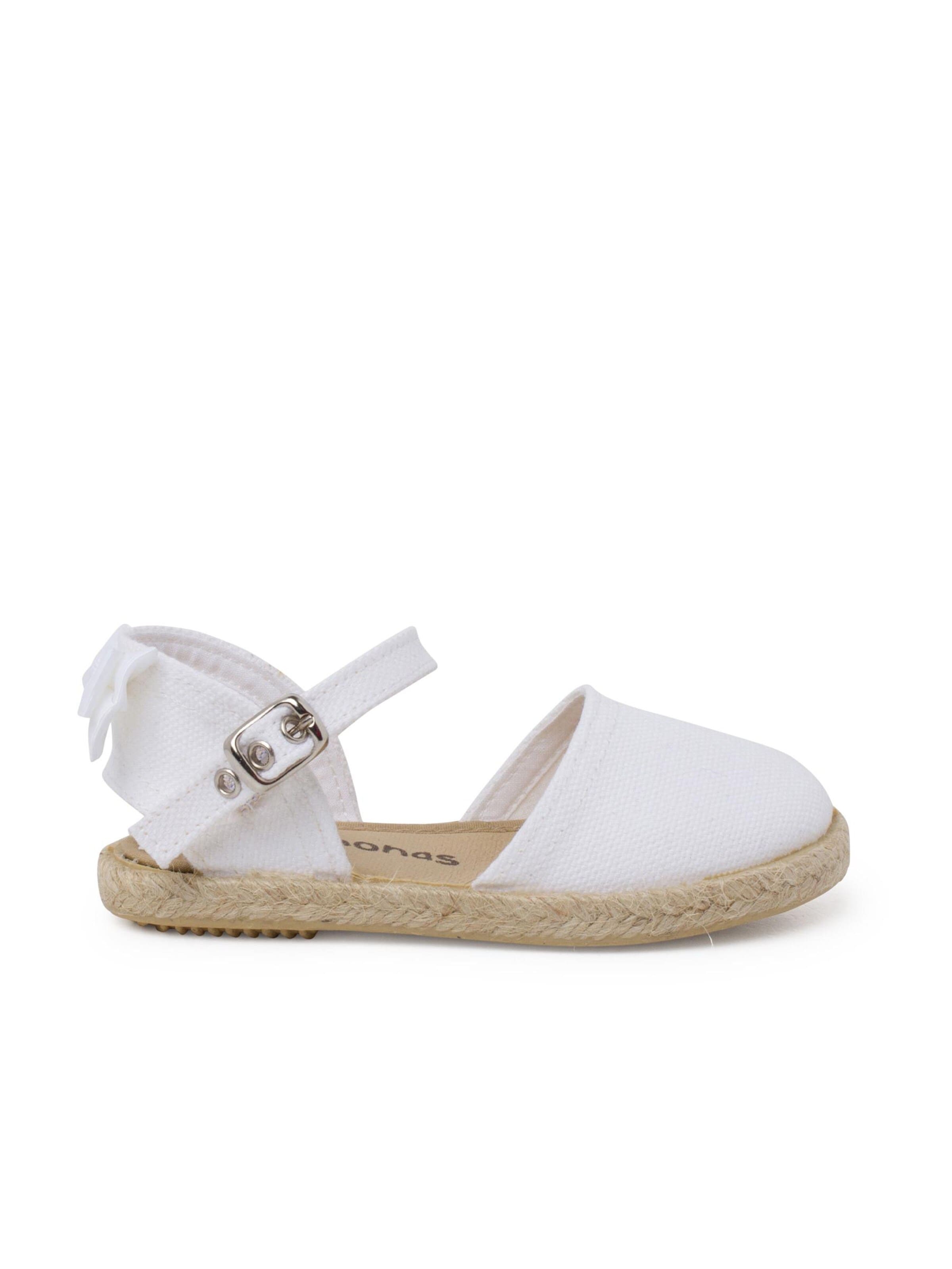 Pisamonas - Sandalias en blanco