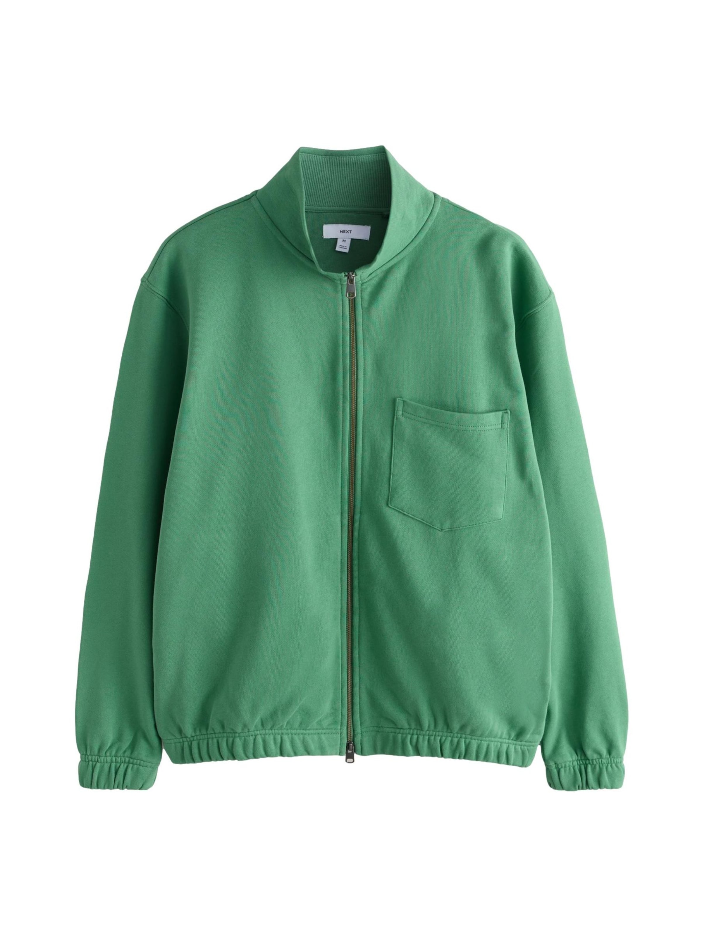Giacca di felpa di Next in verde: frontale