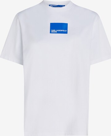 KARL LAGERFELD JEANS Shirt in White: front