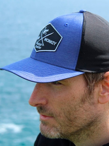 Surf Monkey - Gorra deportiva en azul